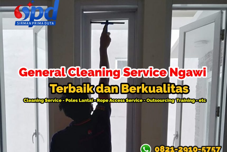 Layanan General Cleaning Service Ngawi Kompeten
