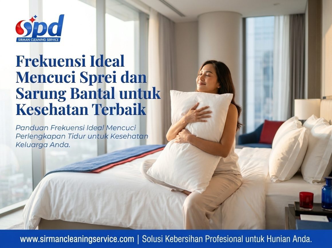 Frekuensi Ideal Mencuci Sprei dan Sarung Bantal untuk Kesehatan Terbaik