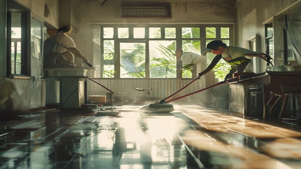 Jasa bersih rumah pasca renovasi Solo profesional