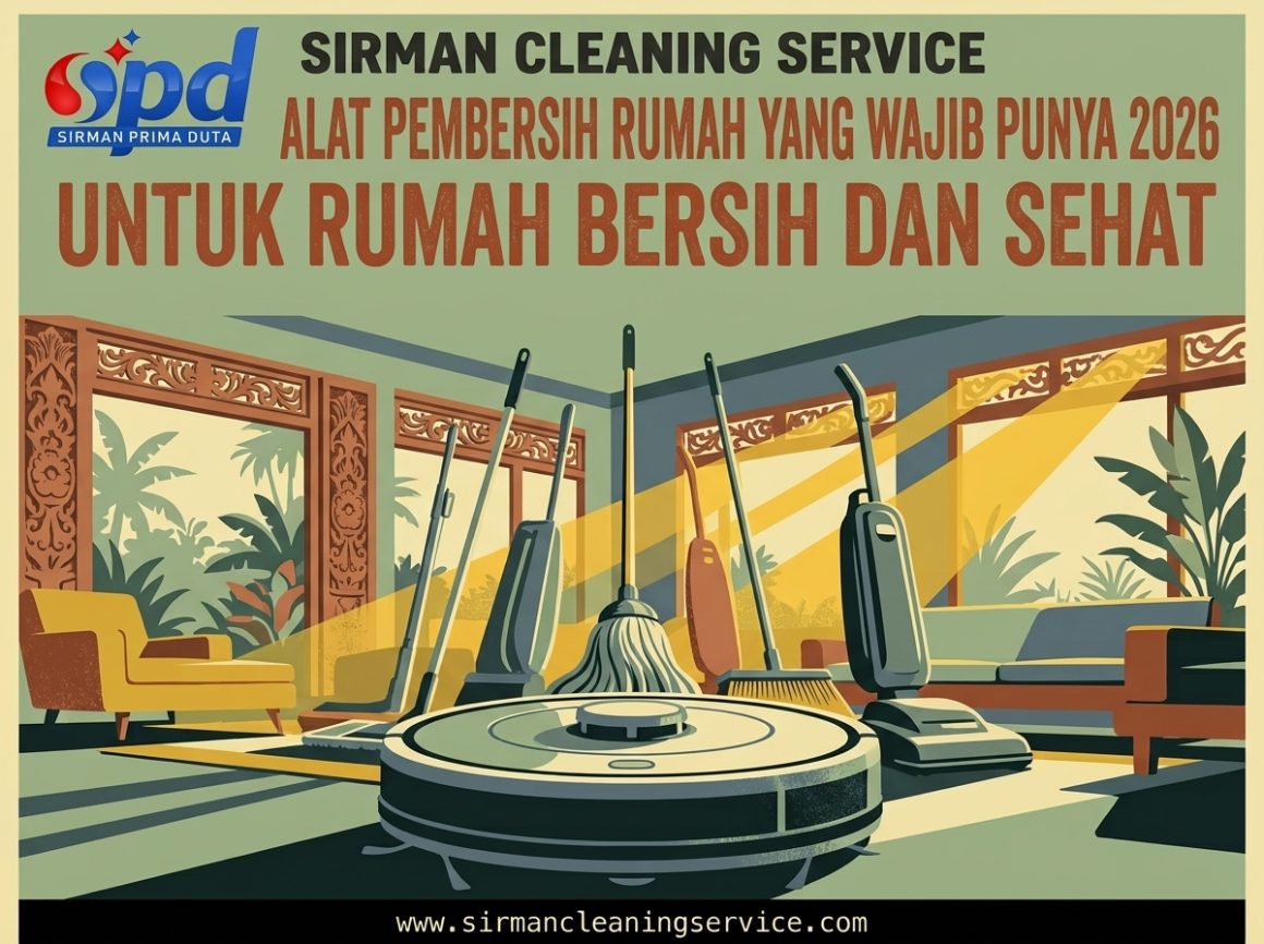 Alat pembersih rumah yang wajib punya 2026 Alat Pembersih Rumah yang Wajib Punya 2026 untuk Rumah Bersih dan Sehat