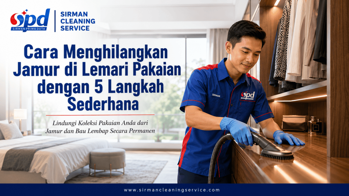 Cara Menghilangkan Jamur di Lemari Pakaian dengan 5 Langkah Sederhana