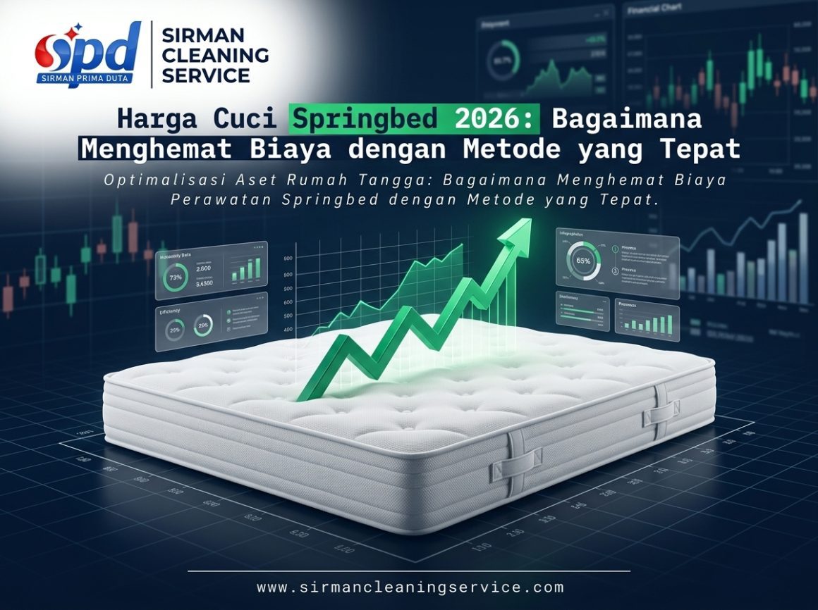 Harga Cuci Springbed 2026 Bagaimana Menghemat Biaya dengan Metode yang Tepat Harga Cuci Springbed 2026: Bagaimana Menghemat Biaya dengan Metode yang Tepat