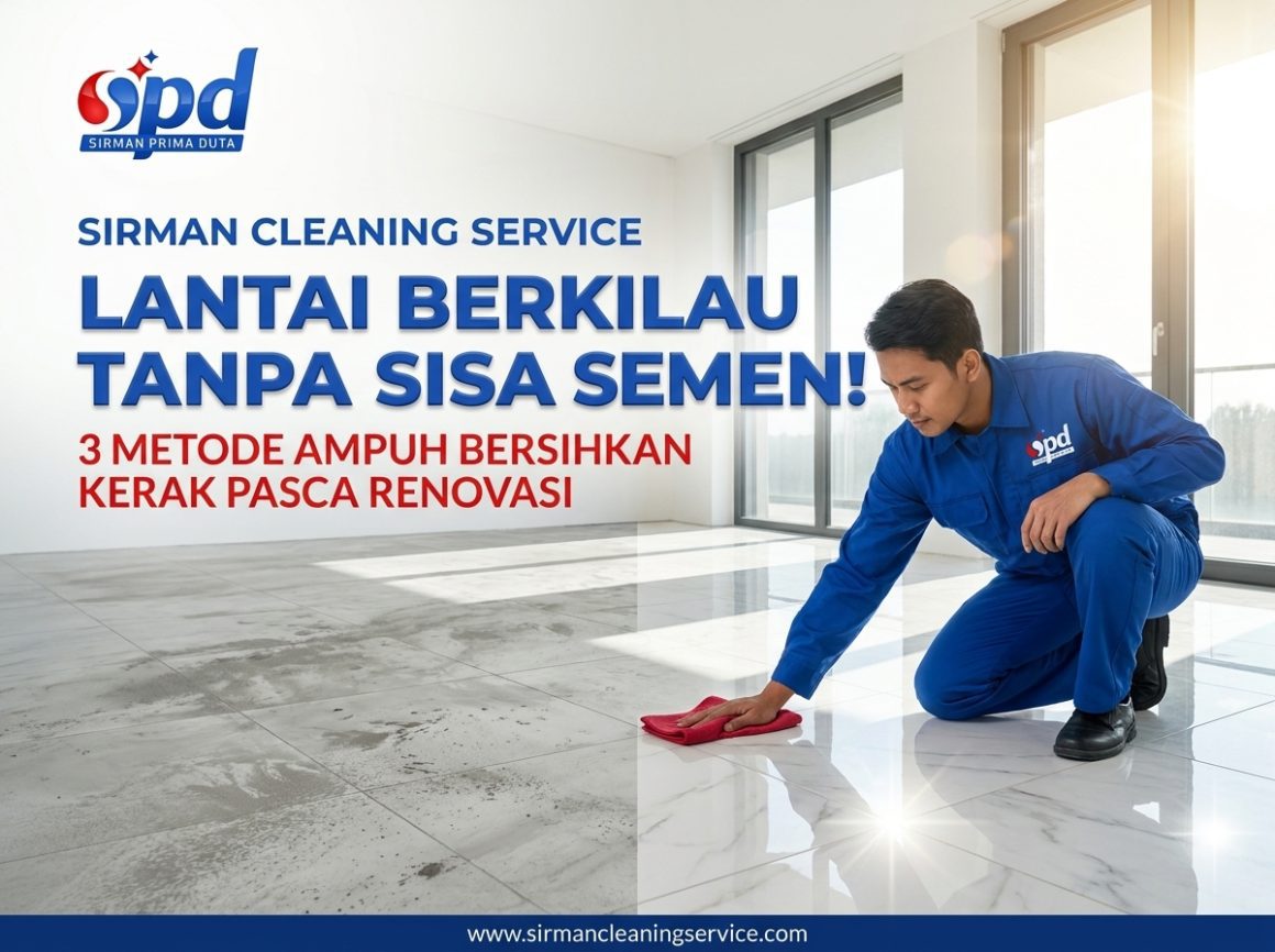 Cara Membersihkan Sisa Semen Setelah Renovasi dengan 3 Metode Berbeda Cara Membersihkan Sisa Semen Setelah Renovasi dengan 3 Metode Berbeda