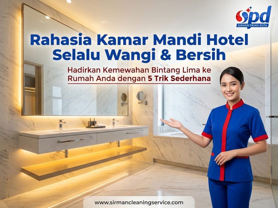 Rahasia Kamar Mandi Hotel Selalu Wangi dan Bersih dengan 5 Trik Sederhana Rahasia Kamar Mandi Hotel Selalu Wangi dan Bersih dengan 5 Trik Sederhana