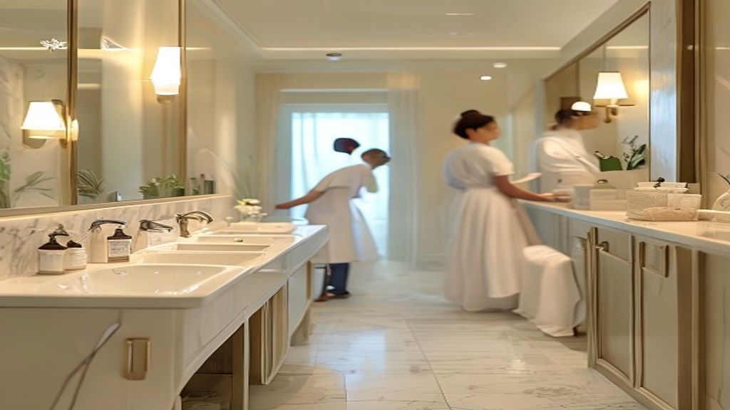 Kamar mandi hotel yang wangi dan bersih