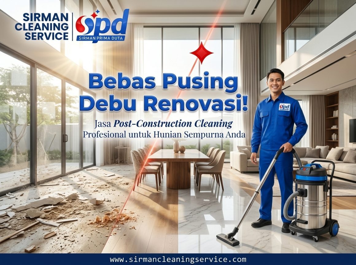 Bebas Pusing Debu Renovasi Apa itu jasa post-construction cleaning Bebas Pusing Debu Renovasi: Apa itu jasa post-construction cleaning?