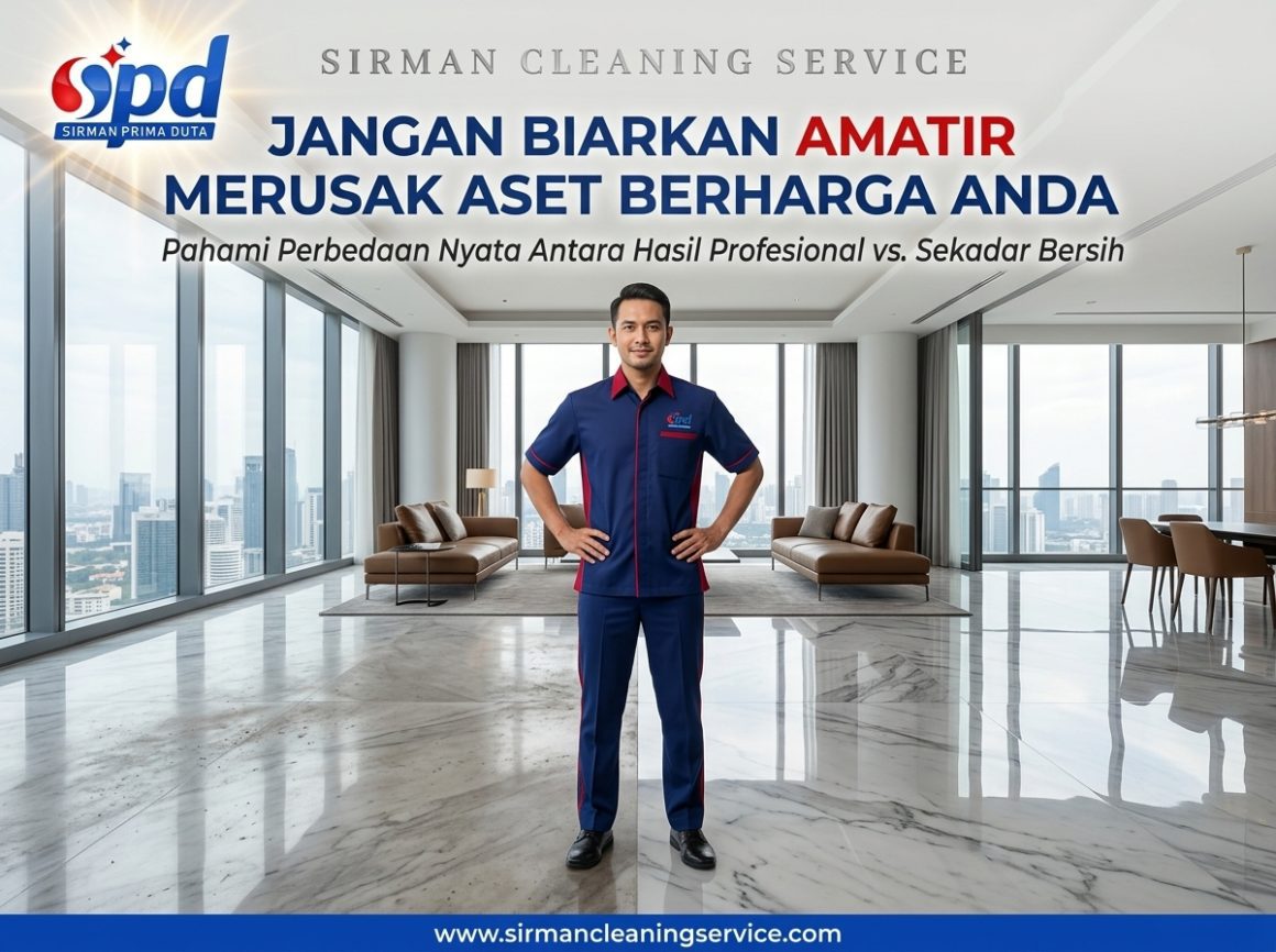 Cara Membedakan Jasa Cleaning Profesional dan Amatir agar Tak Rugi