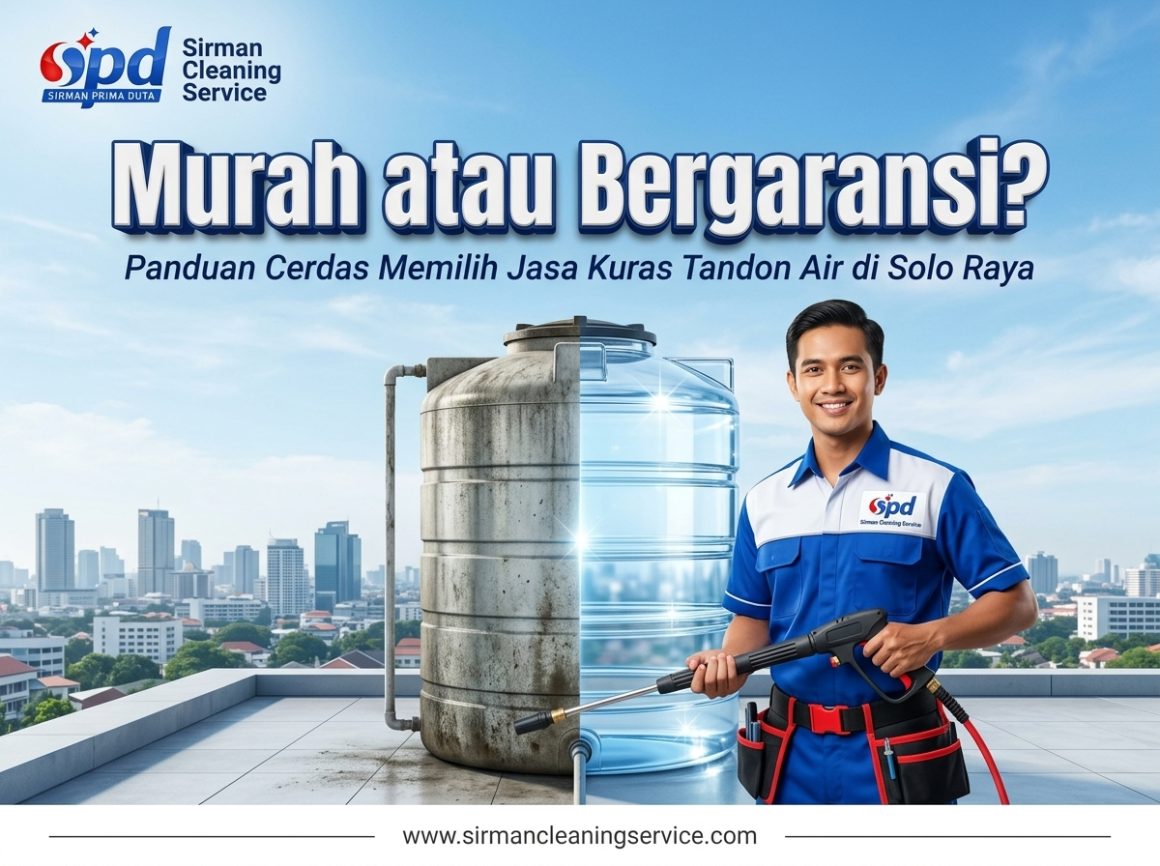 Murah vs Bergaransi Tips Pilih Jasa Kuras Tandon Air Area Solo Murah vs Bergaransi: Tips Pilih Jasa Kuras Tandon Air Area Solo
