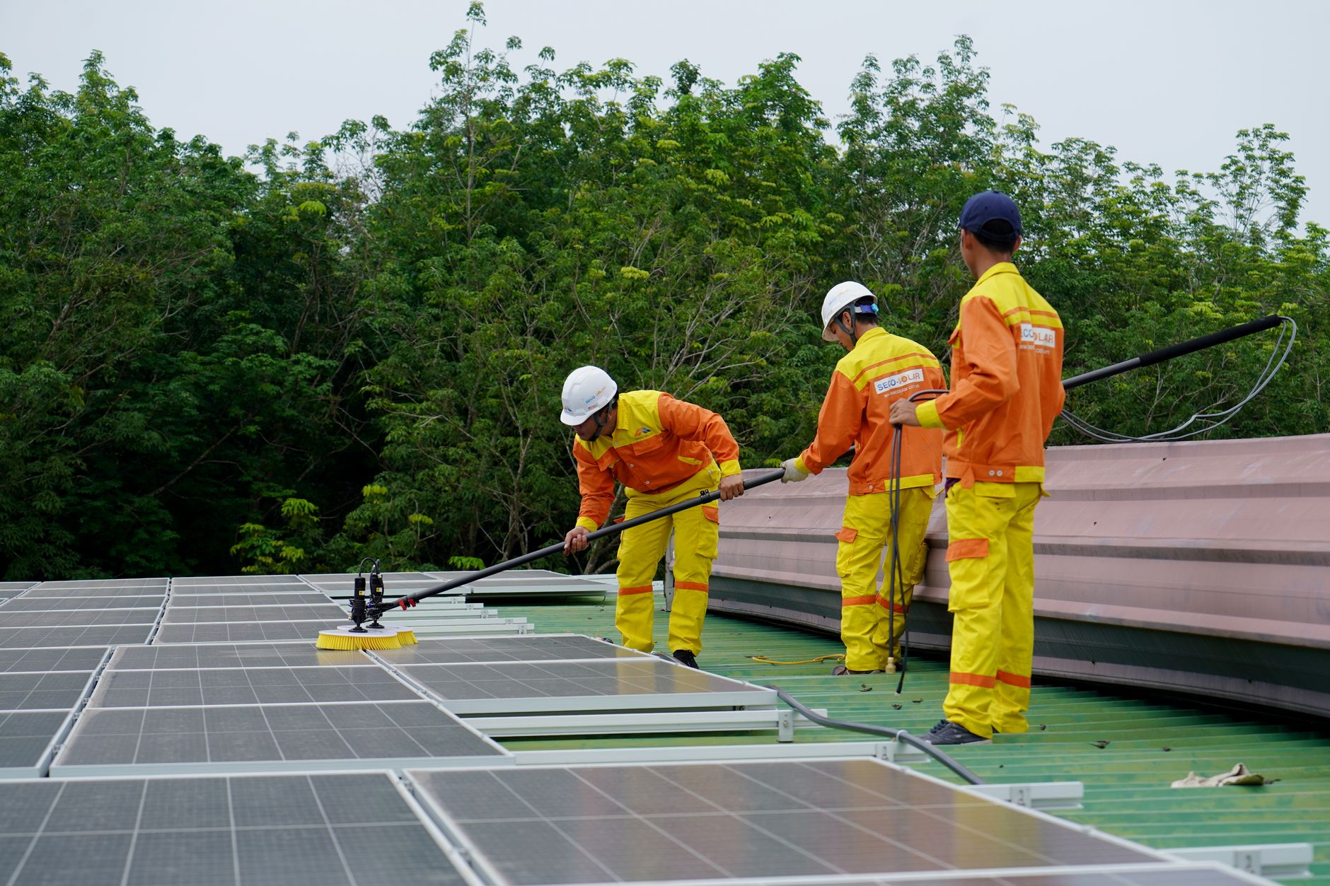 Teknisi profesional memberikan layanan hydro cleaning tungau kasur terampuh di Solo untuk hunian sehat.